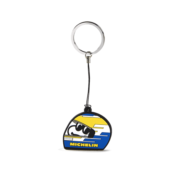 Porte-clé casque PVC - souvenir