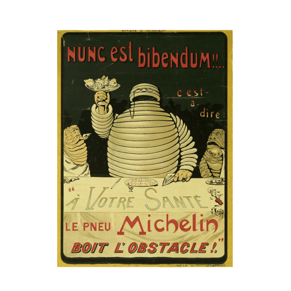 affiche nunc est bibendum - SOUVENIR