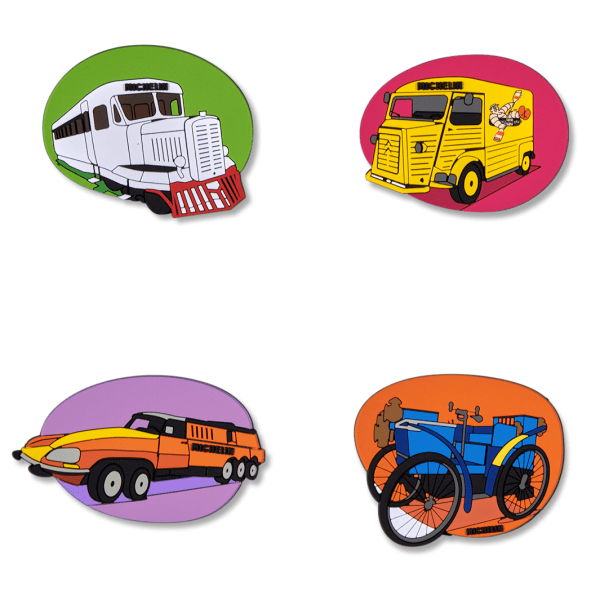 Magnets en PVC - souvenir