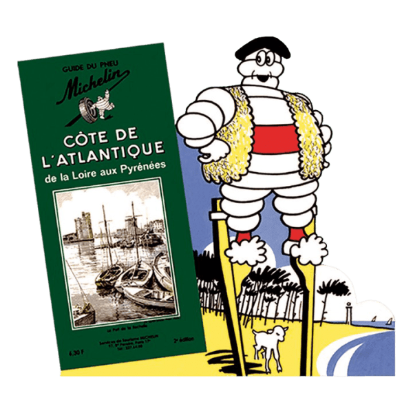 Tole découpée Michelin atlantique - SOUVENIR