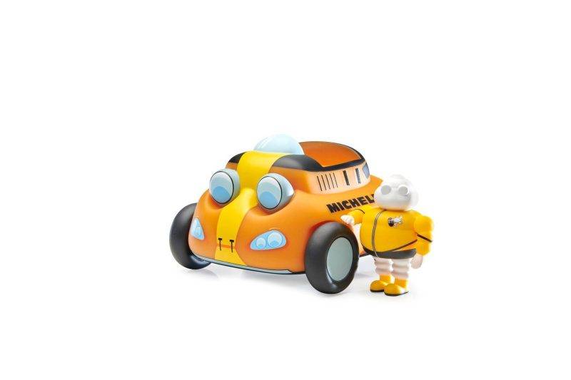 Modeles-reduits-Bibendum-mobile-mille-pattes-et-son-bibendum-pilote-artoyz4 - Michelin collectors