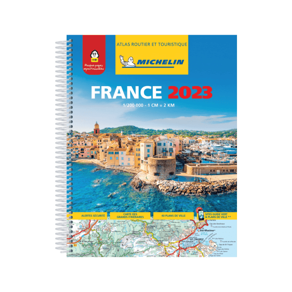 Atlas Spirales 2023 - CARTES ET GUIDES MICHELIN 