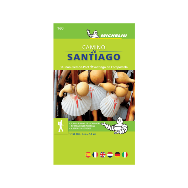 Carte camino de santiago michelin - CARTES ET GUIDES 
