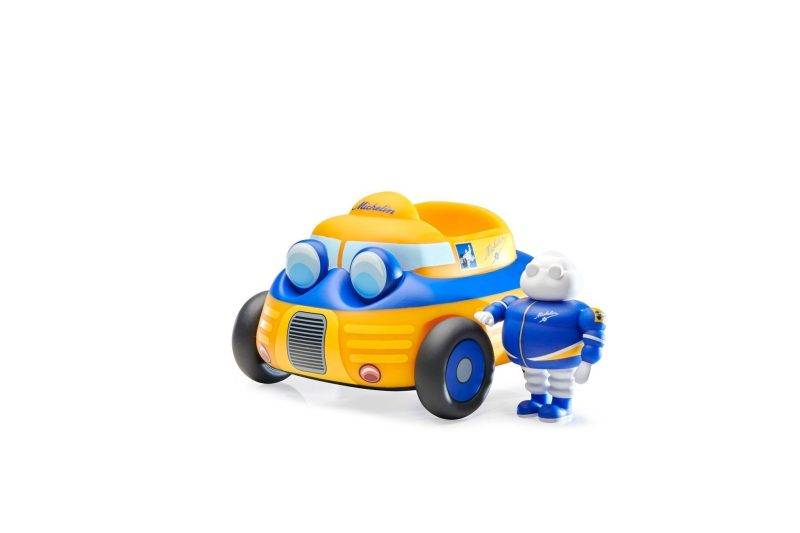 Modeles-reduits-Bibendum-mobile-type-h-et-son-bibendum-pilot - MICHELIN COLLECTORS