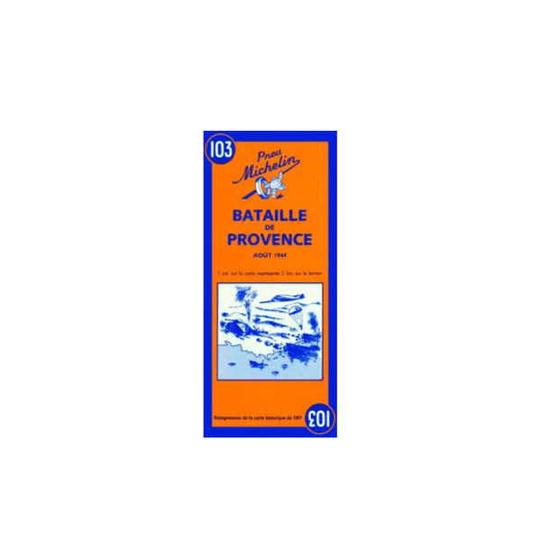 bataille de provence michelin - CARTES ET GUIDES MICHELIN 