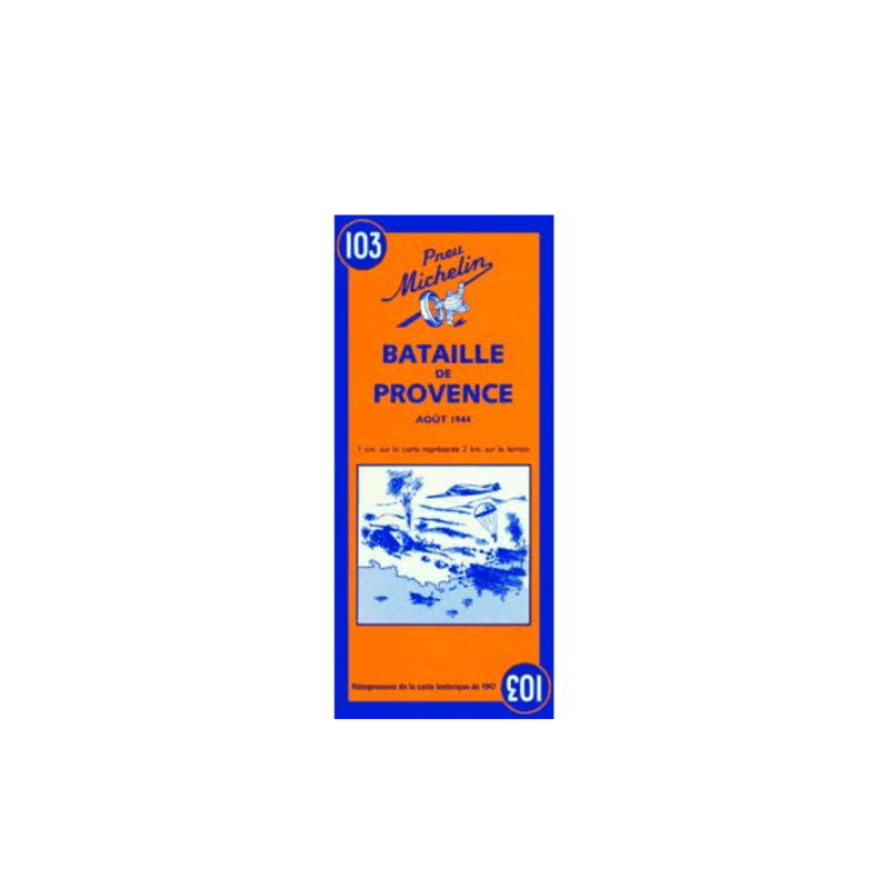 bataille de provence michelin - CARTES ET GUIDES MICHELIN