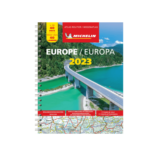 Atlas Europe Michelin - cartes et guides