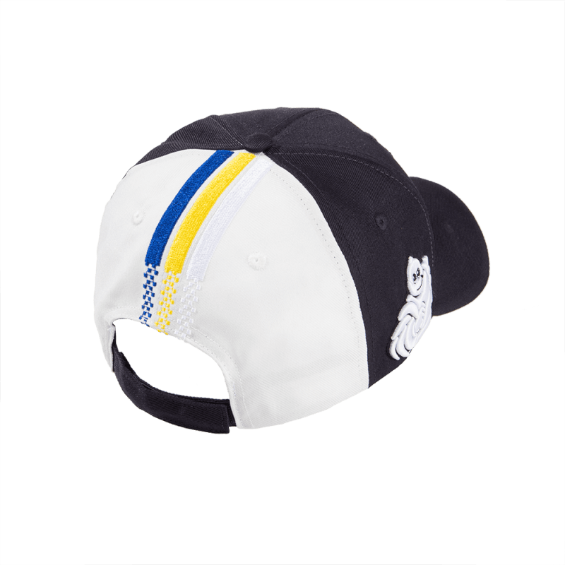 casquette 3 bandes blanche 1 -accessoires