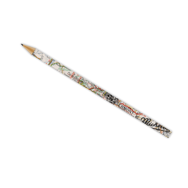 crayon à papier carte Michelin- papeterie