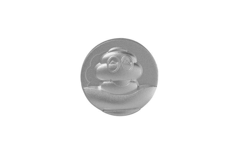 Boutons de manchettes - Bib Monocle (argent) (4) - MICHELIN COLLECTORS