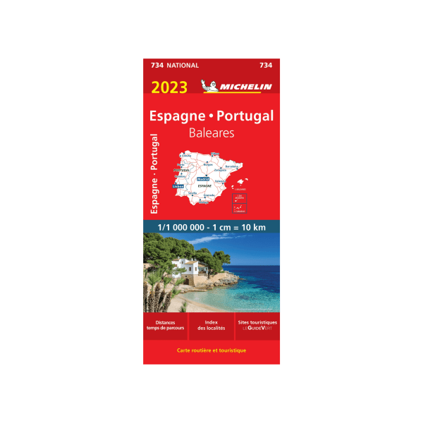 CN 734 Espagne Portugal - cartes et guides