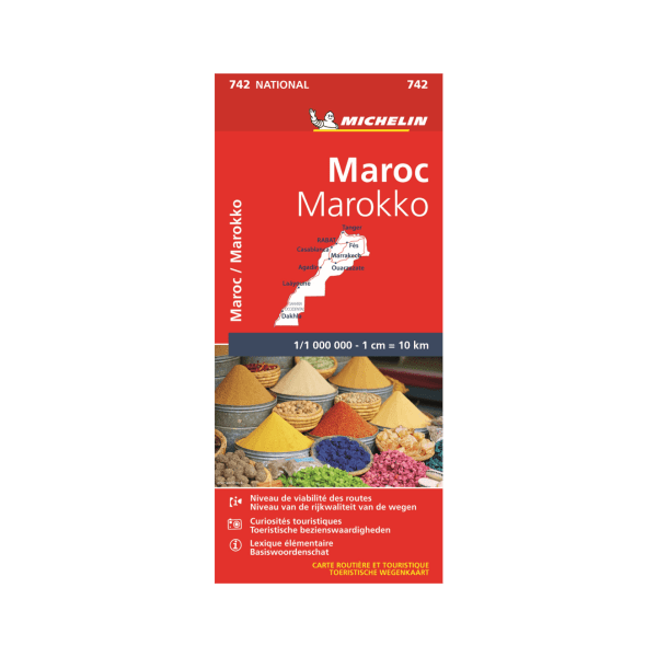 CN Maroc 742 - CARTES ET GUIDES MICHELIN