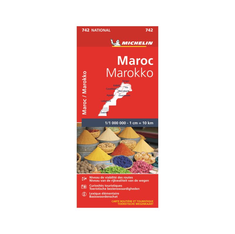CN Maroc 742 - CARTES ET GUIDES MICHELIN