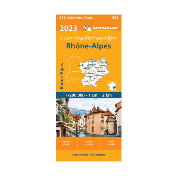 CR 523 Rhône Alpes - cartes et guides