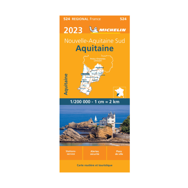 CR 524 Aquitaine - cartes et guides