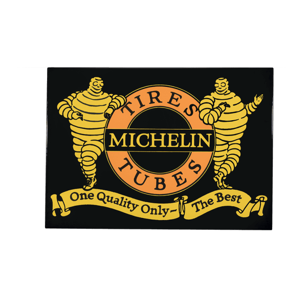 PLAQUE EMAILLE MICHELIN (1) - MICHELIN COLLECTORS 