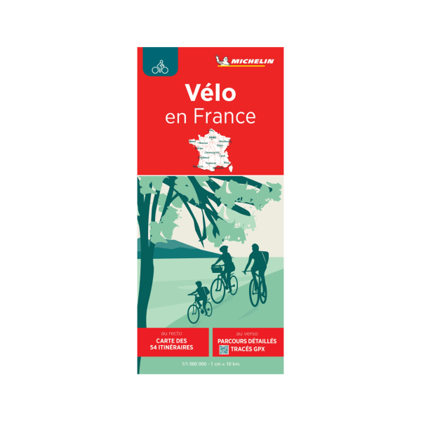 Carte Michelin Vélo en France - CARTES ET GUIDES MICHELIN