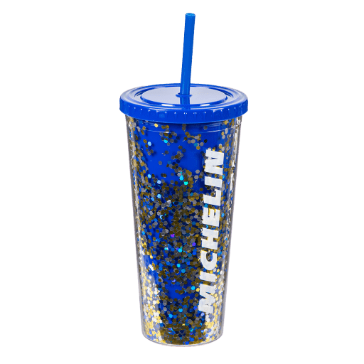 gobelet à paillettes Michelin