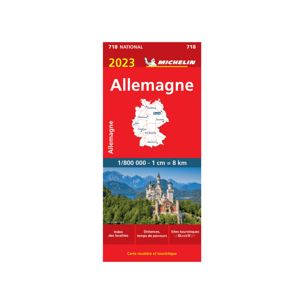 CN 718 Allemagne - cartes et guides