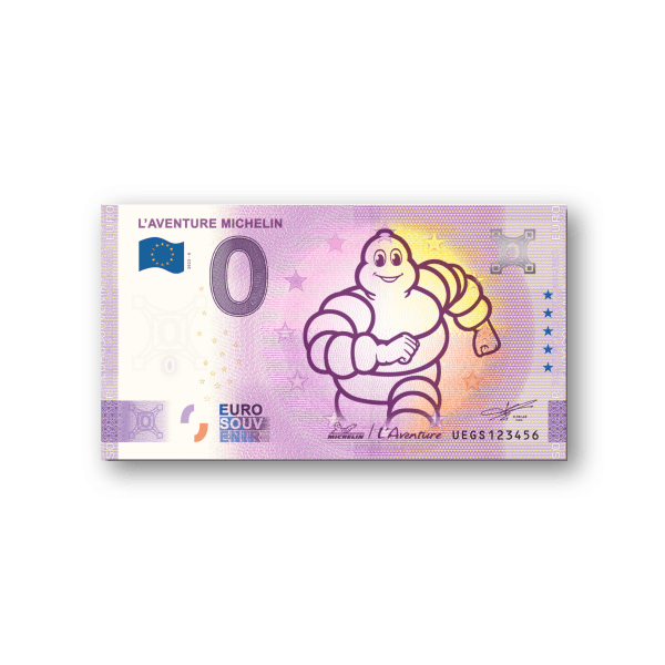 billet souvenir 2023 - collection
