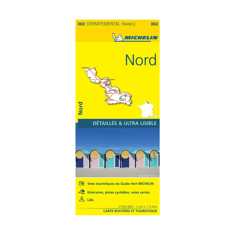 CD 302 Nord - CARTES ET GUIDES MICHELIN