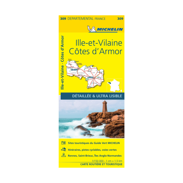 CD 309 Ille et vilaine - CARTES ET GUIDES MICHELIN