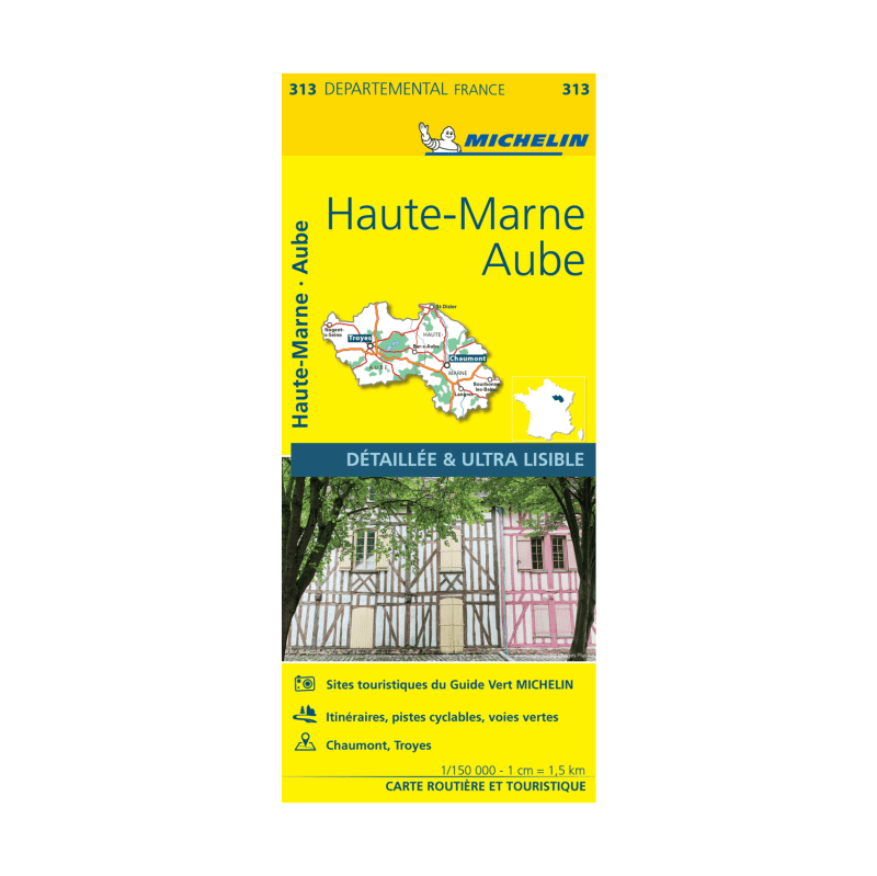 CD 313 Aube - CARTES ET GUIDES MICHELIN