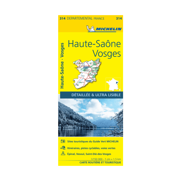 CD 314 vosges - CARTES ET GUIDES