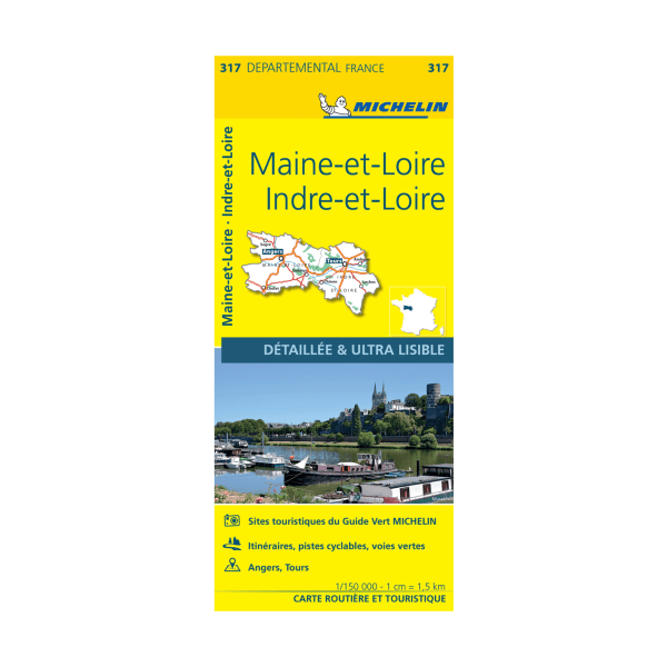 CD 317 Indre et Loire - CARTES ET GUIDES