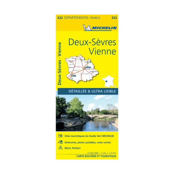 CD 322 deux sèvres - CARTES ET GUIDES