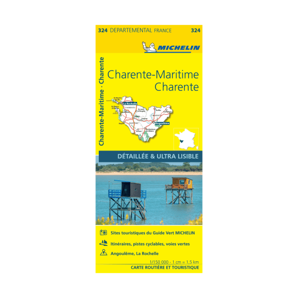 CD 324 Charente Maritime - CARTES ET GUIDES