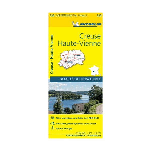CD 325 Creuse - CARTES ET GUIDES