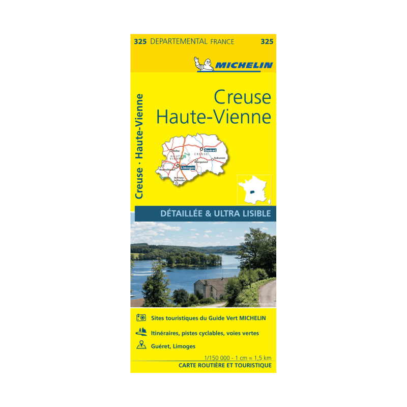 CD 325 Creuse - CARTES ET GUIDES