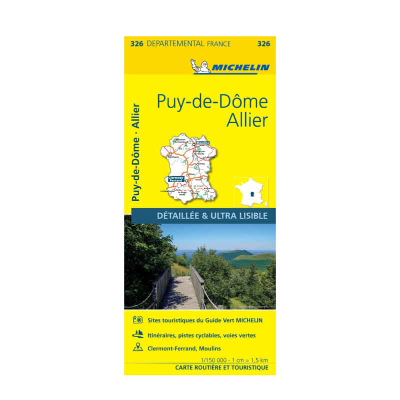 CD 326 PDD allier - CARTES ET GUIDES MICHELIN