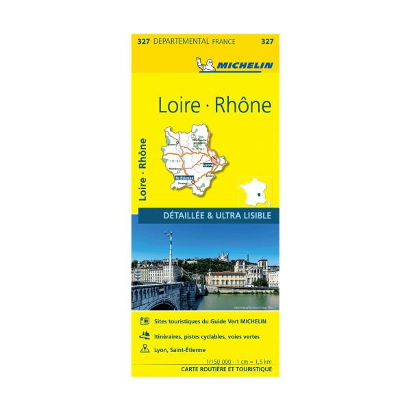 CD 327 Loire et Rhône - CARTES ET GUIDES MICHELIN