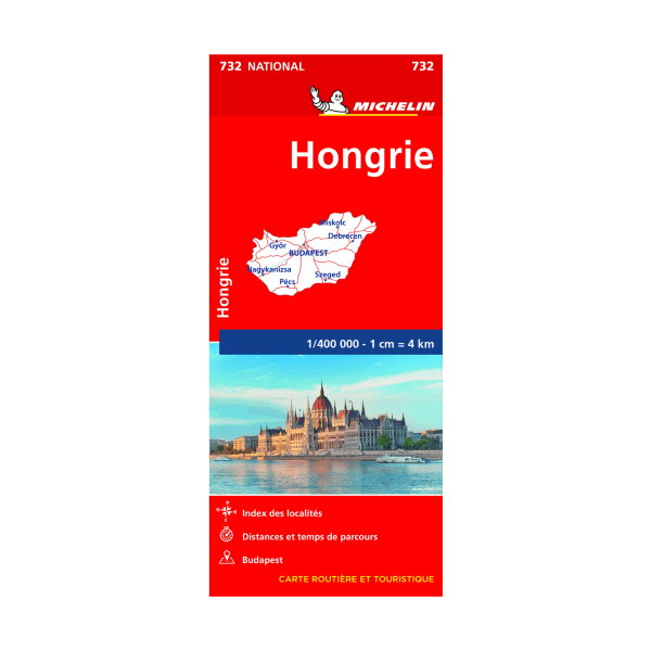 CN 732 Hongrie - CARTES ET GUIDES MICHELIN