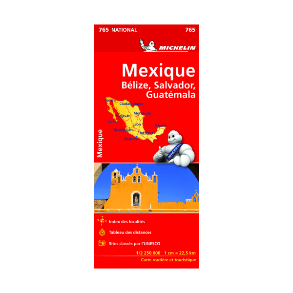 CN 765 Mexique - CARTES ET GUIDES MICHELIN 