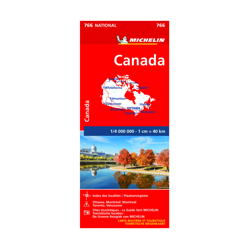 CN 766 Canada - Cartes et Guides Michelin