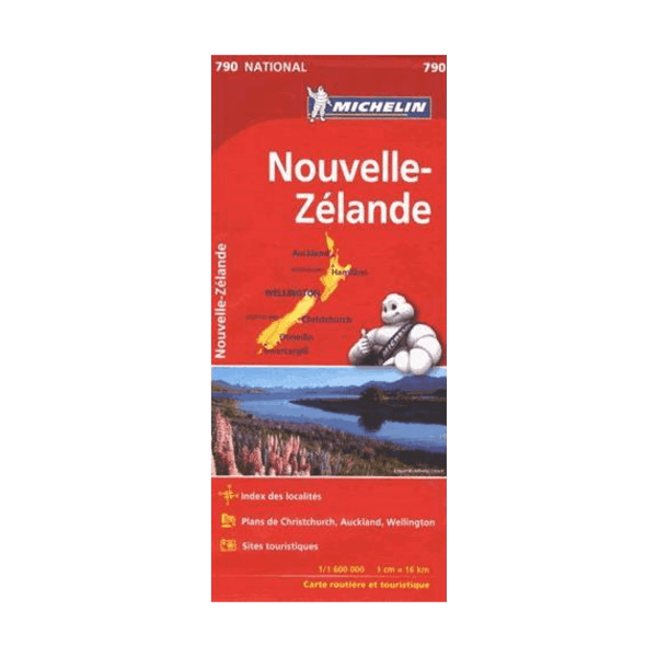 CN 790 Nouvelle-Zélande - CARTES ET GUIDES MICHELIN