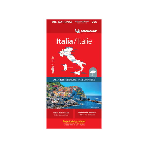 CN 796 Italie Indéchirable - CARTES ET GUIDES MICHELIN