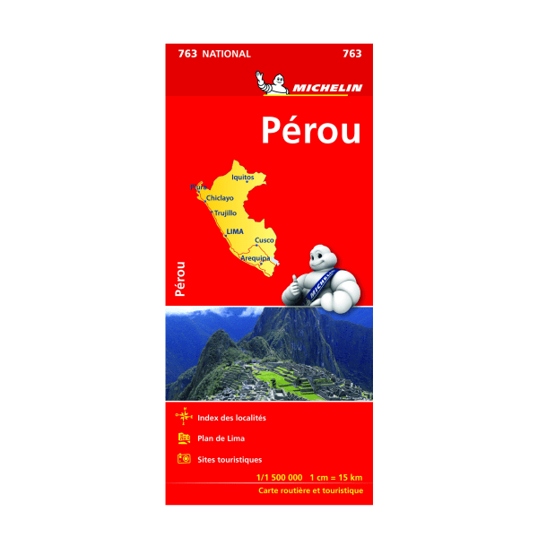 CN Pérou Michelin - CARTES ET GUIDES MICHELIN