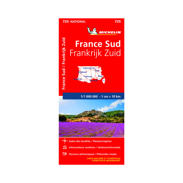 CN france sud 725 - CARTES ET GUIDES MICHELIN