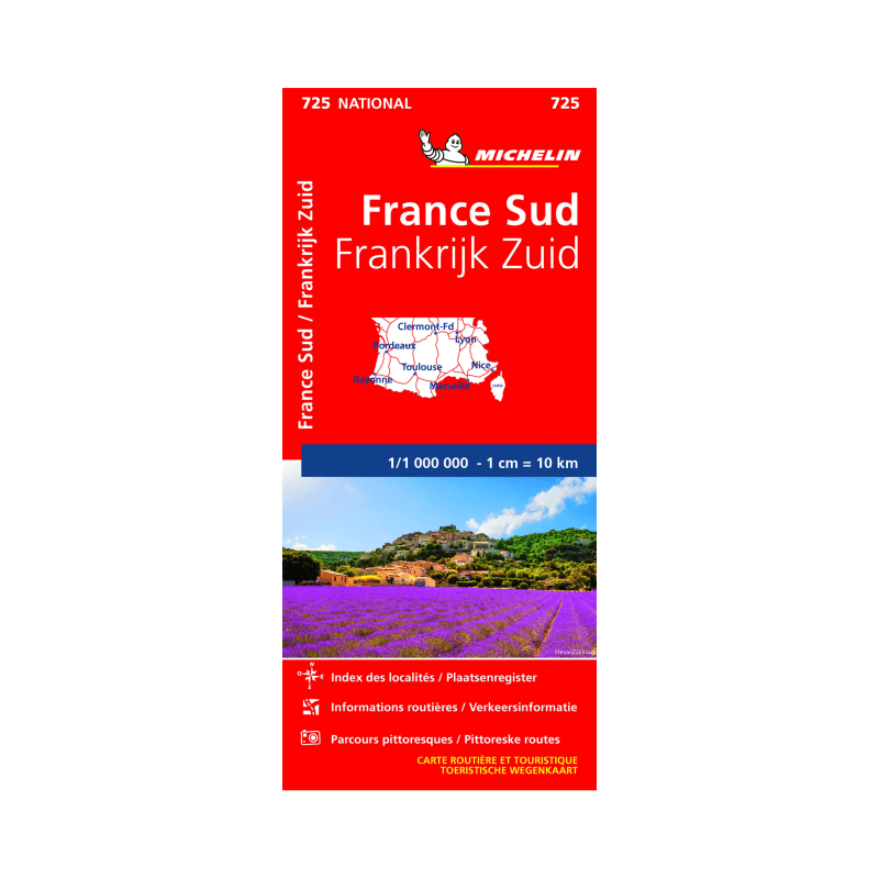 CN france sud 725 - CARTES ET GUIDES MICHELIN