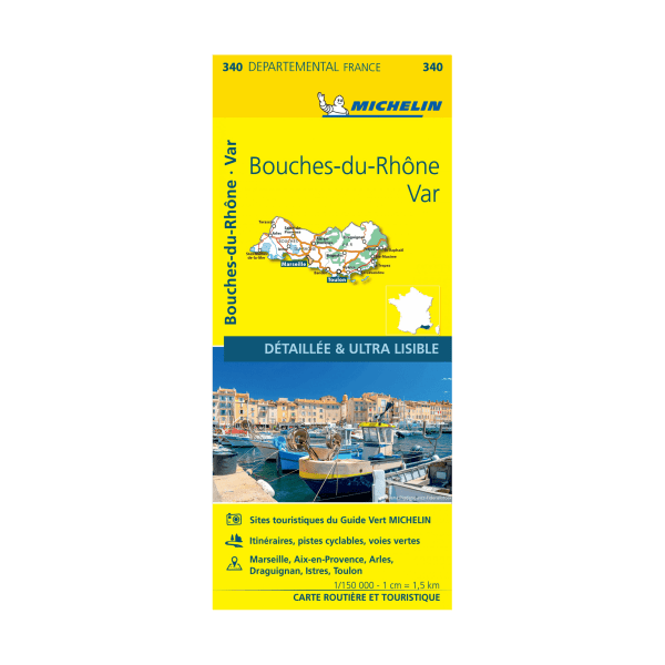 CR 340 Bouches du Rhône Var - CARTES ET GUIDES MICHELIN