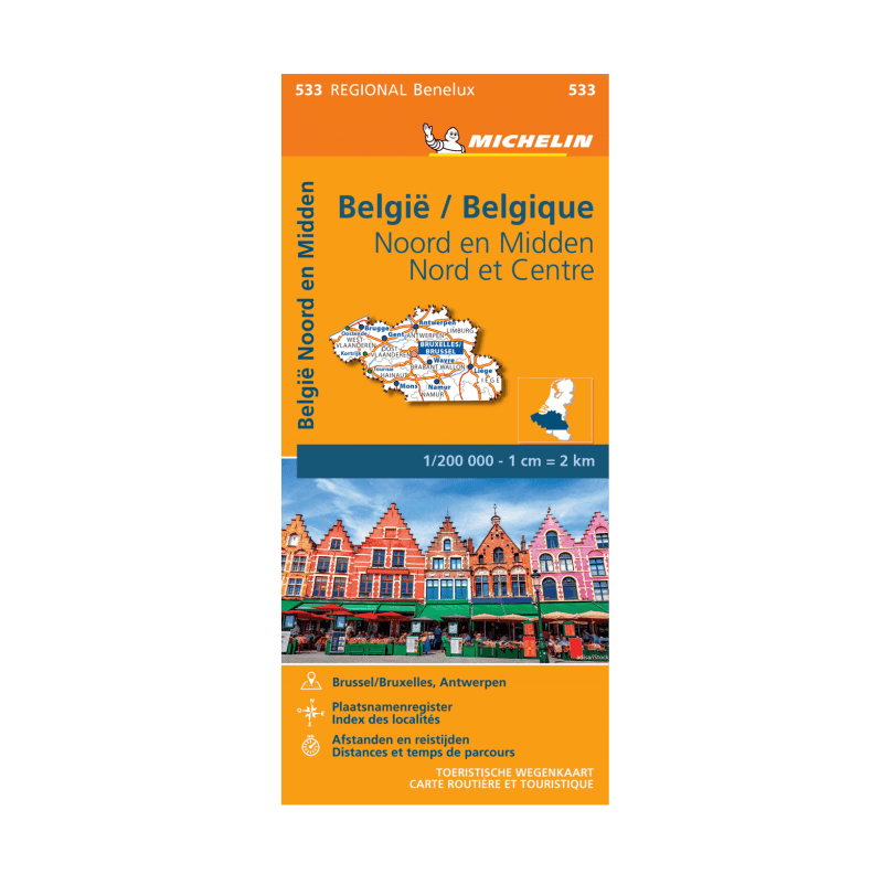 CR 533 Belgique - CARTES ET GUIDES MICHELIN