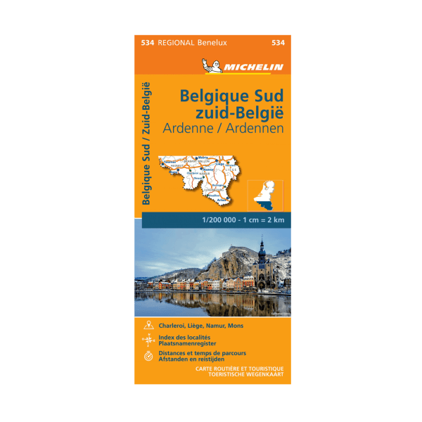 CR 534 Belgique Sud - CARTES ET GUIDES MICHELIN