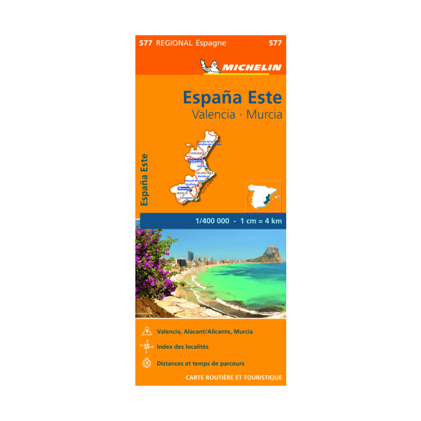 CR 577 Espagne est - CARTES ET GUIDES MICHELIN 