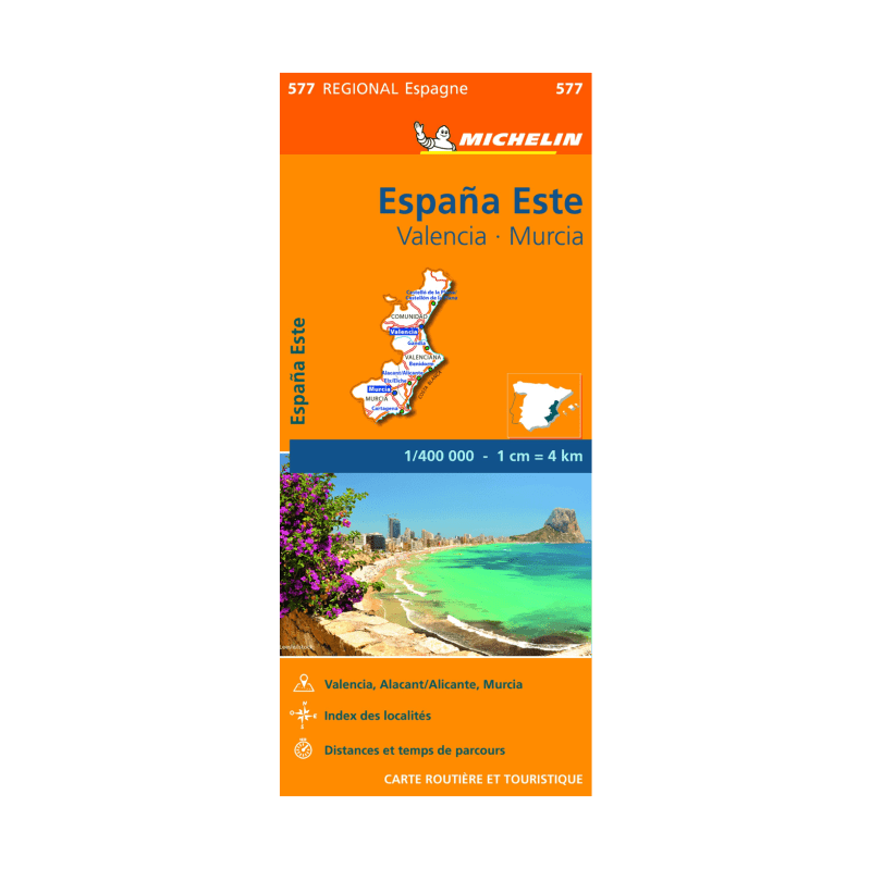 CR 577 Espagne est - CARTES ET GUIDES MICHELIN