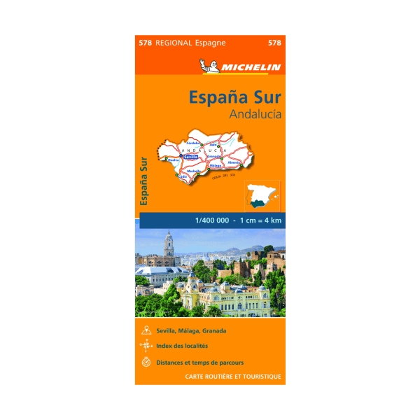 CR 578 espagne sud - CARTES ET GUIDES MICHELIN