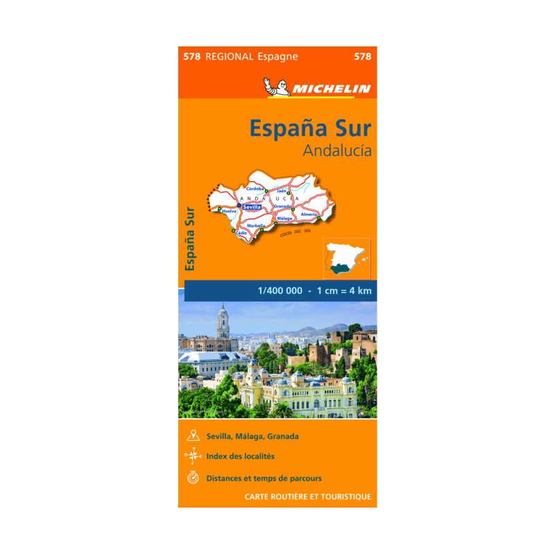 CR 578 espagne sud - CARTES ET GUIDES MICHELIN